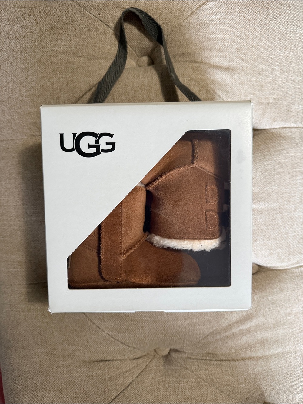 UGG Chestnut Infant Shearling Booties